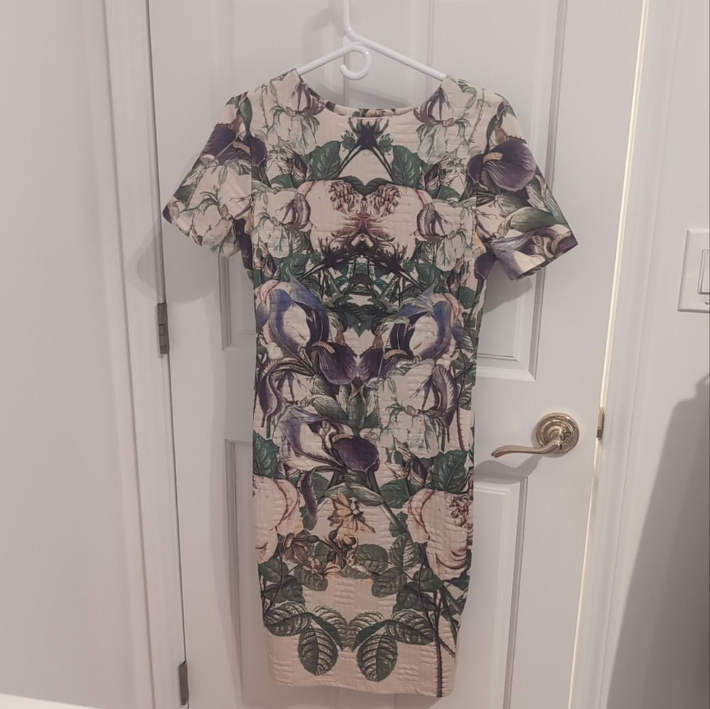 Floral Print Midi Dress